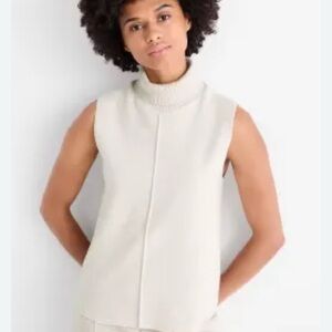 Zara Cream Sleeveless Top